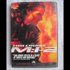 Mission Impossible 2 Tom Cruise M:I-2 DVD Disc Movie Widescreen Bundle It!